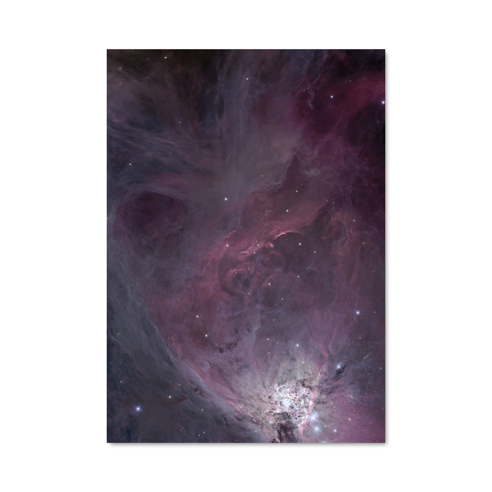 Poster magnifique nébuleuse d'Orion